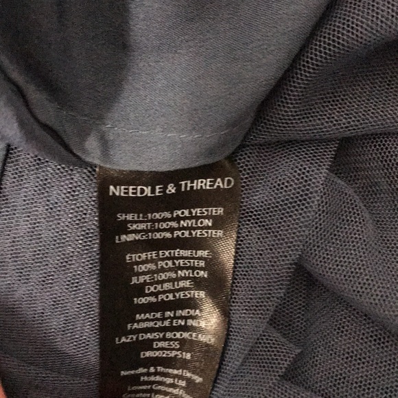 ASOS Embellished Midi Dress with Tulle Skirt - Picture 7 of 7